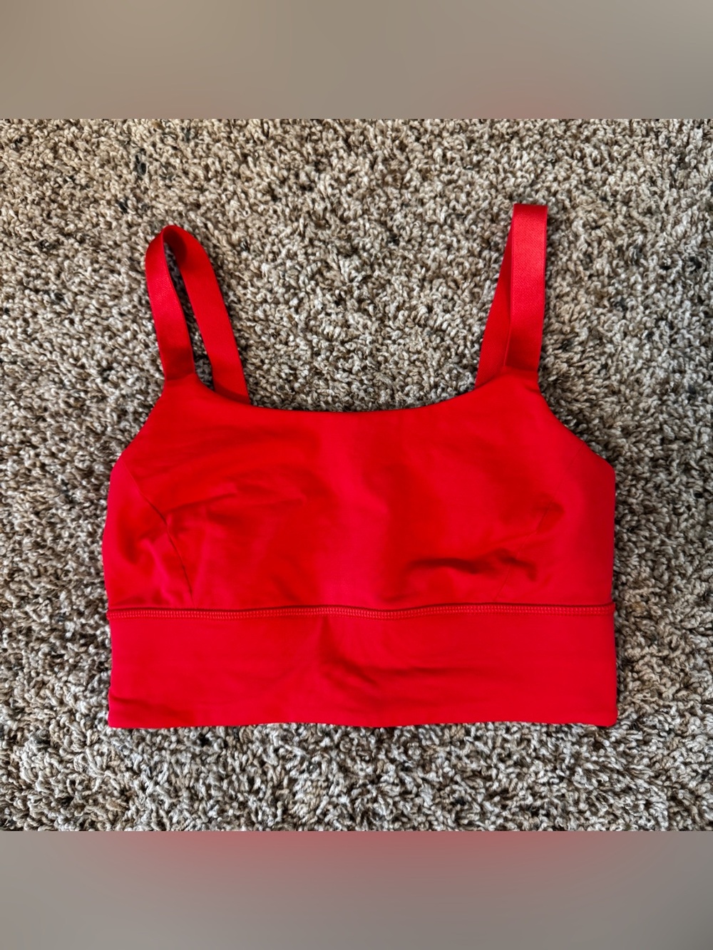 Lululemon Red Sports Bra